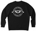 Catch the Spirit!, a Black Nike Club Fleece Crewneck Sweatshirt (back-view)