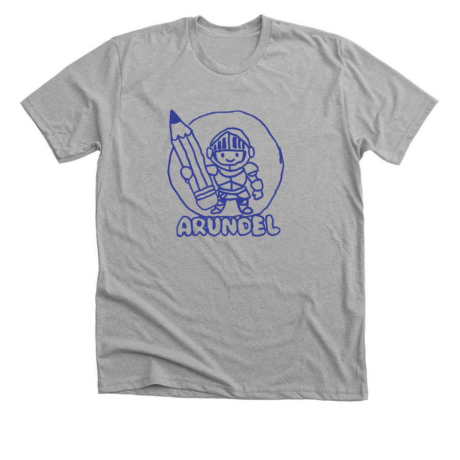 Arundel Knights 2026, a Athletic Heather Premium Unisex Tee