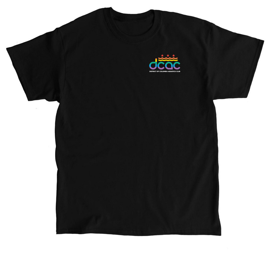 DCAC Pride 2023 Lowercase Logo Dark, a Black Classic Unisex Tee