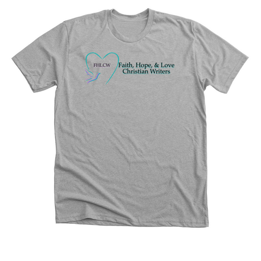 FHLCW Official Logo Tee, a Athletic Heather Premium Unisex Tee