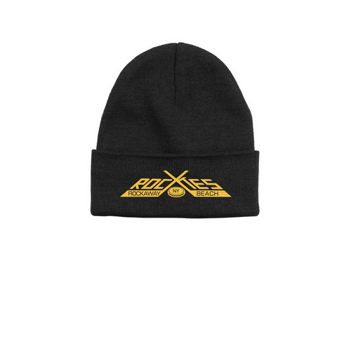 ROCKIES HAT, a Black Printed Base Camp Beanie
