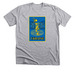 Peace In Ukraine, a Athletic Heather Premium Unisex Tee