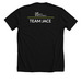 Team Jace&nbsp;, a Solid Black Blend Premium Unisex Tee (back-view)
