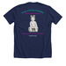 Every small victory matters, a Solid Navy Blend Premium Unisex Tee (back-view)