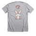 Leaps and Squeaks T-Shirt Fundraiser, a Athletic Heather Premium Unisex Tee (back-view)