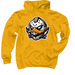 Rius, a Gold Pullover Hoodie
