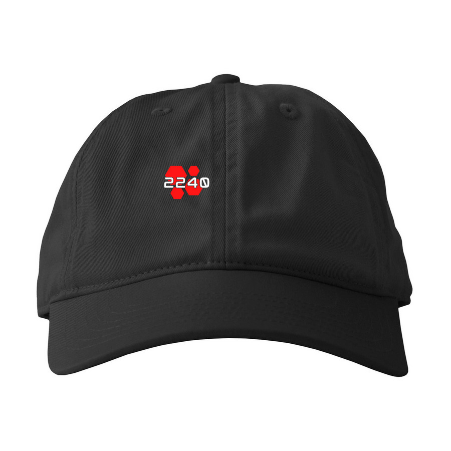 Robotics Hat's, a Black Printed Eco Baseball Cap