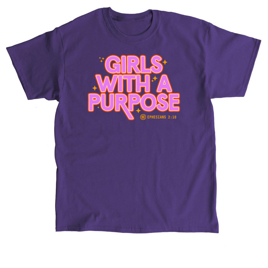 Girls With A Purpose, a Purple Classic Unisex Tee