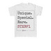 Unique. Special. Rare. (Toddler Tee), a White Toddler Tee