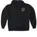 Five Freedoms X Meredith Canty, a Black Gildan Softstyle Pullover Hoodie