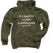 PS Merchandise, a Military Green Pullover Hoodie