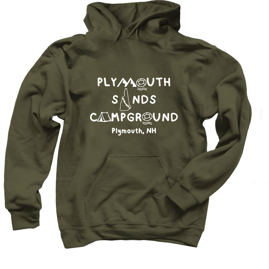 PS Merchandise, a Military Green Pullover Hoodie