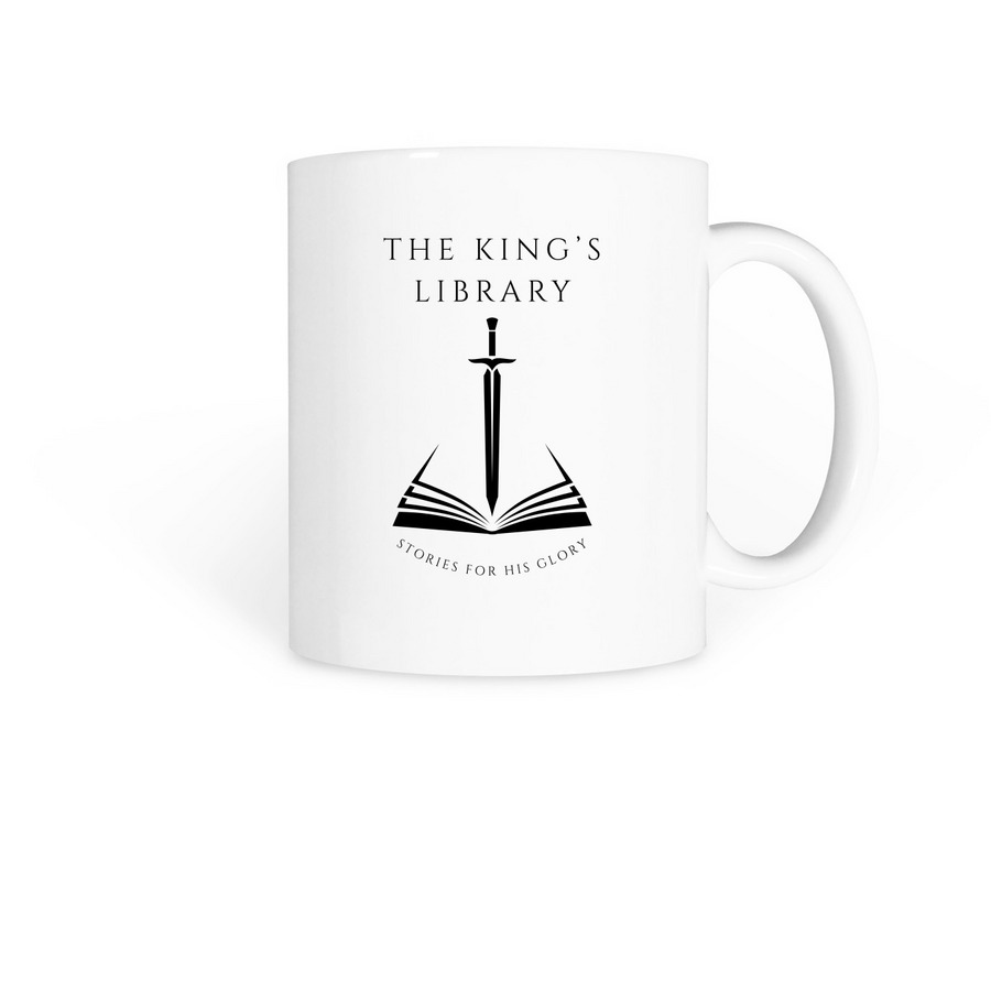 The King's Library Coffee Mugs, a White Coffee Mug