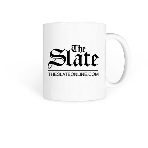 The Slate Mug, a White Coffee Mug