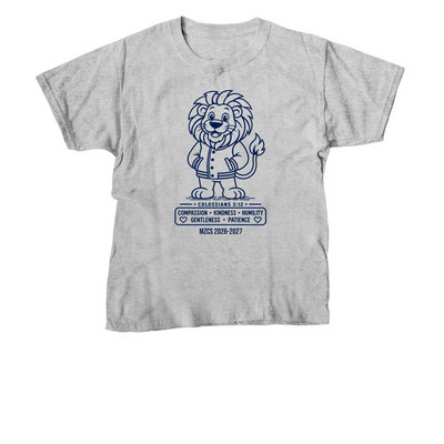 MZCS Apparel Fundraiser 26/27, a Sport Grey Youth Unisex Tee