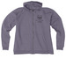 The Vintage Dog Hoodies & Jackets, a Cosmic Purple Allmade Women?s Organic CVC Zip-Up Hoodie