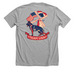Team Ori Universal Sieger 2026, a Athletic Heather Premium Unisex Tee (back-view)