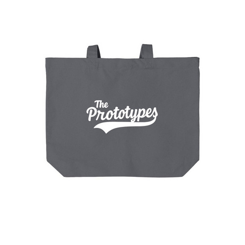 Prototype Gear, a Storm Grey Cotton Canvas Tote Bag