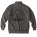 MACS 12, a Pepper Comfort Colors Quarter Zip Pullover (back-view)