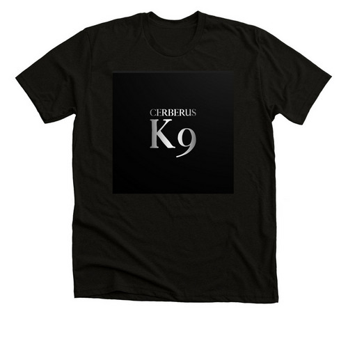 CRBRSK9, a Solid Black Blend Premium Unisex Tee