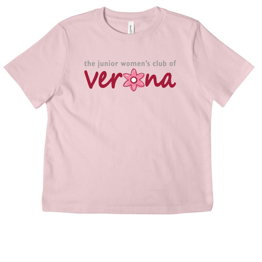 TEST TES TEST, a Soft Pink Women's Heavyweight Tee