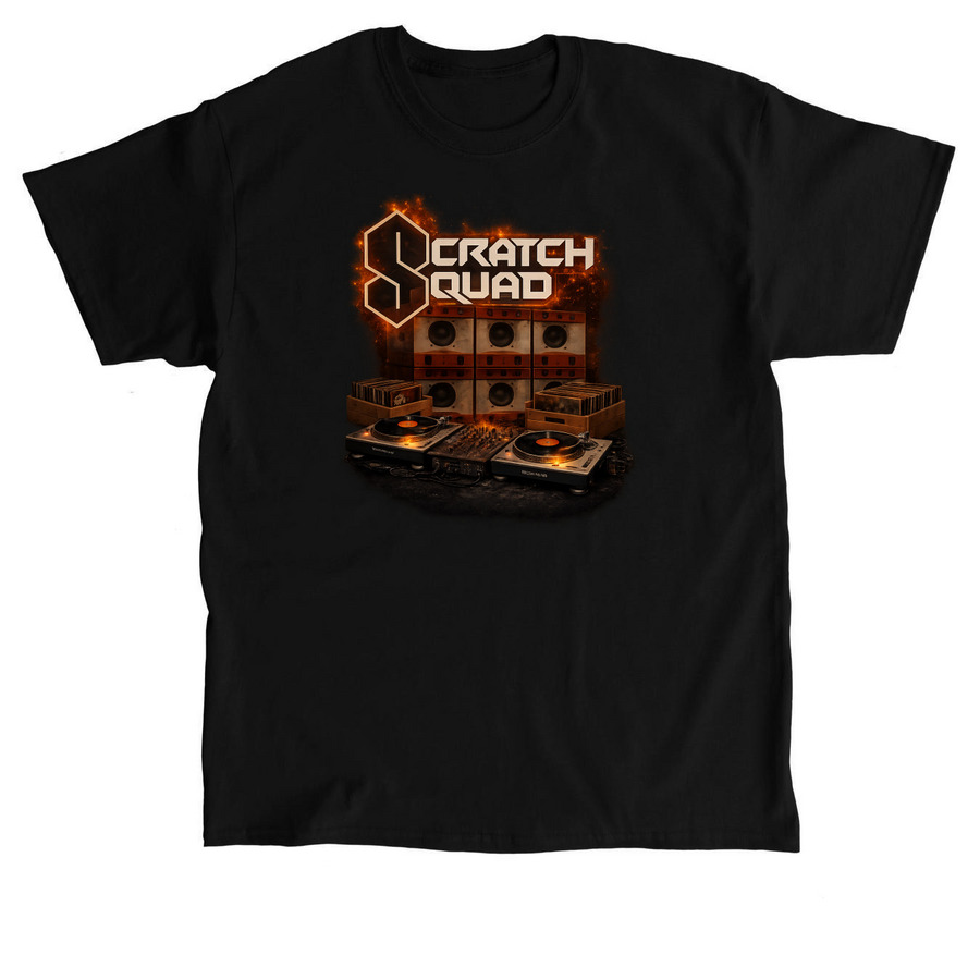 Scratch Squad (Limited), a Black Classic Unisex Tee