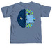 You are Needed, Wanted, Expected, a Blue Jean Comfort Colors Unisex Tee (back-view)