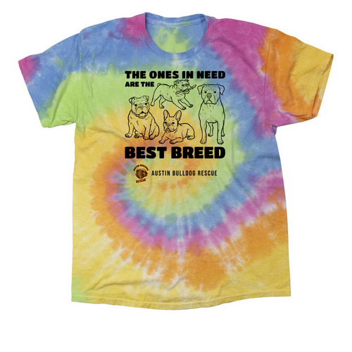 We love dogs!, a Eternity Classic Tie Dye Tee