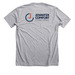 TEAM JCC, a Athletic Heather Premium Unisex Tee (back-view)