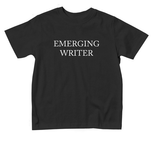 Emerging Writer - Toddler Apparel, a Black Toddler Tee