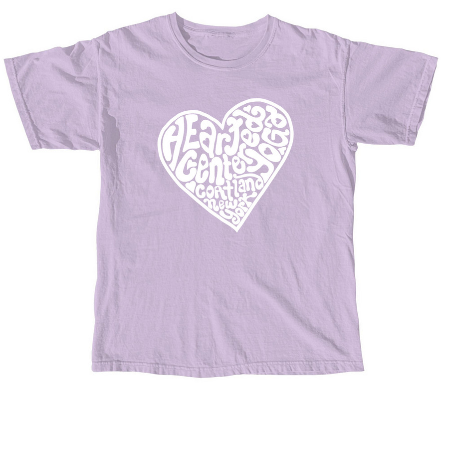groovy tees, a Orchid Comfort Colors Unisex Tee