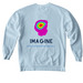 CUSTOMIZED- Crewneck Sweatshirt for Theresa, a Chambray Comfort Colors Crewneck Sweatshirt (back-view)