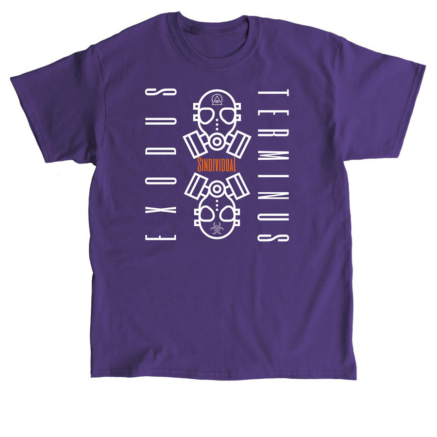 EXODUS:TERMINUS - Mirror Image design, a Purple Classic Unisex Tee