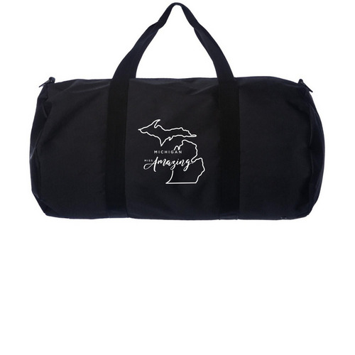 Michigan Miss Amazing Duffle Bag, a Black Day Tripper Duffel Bag