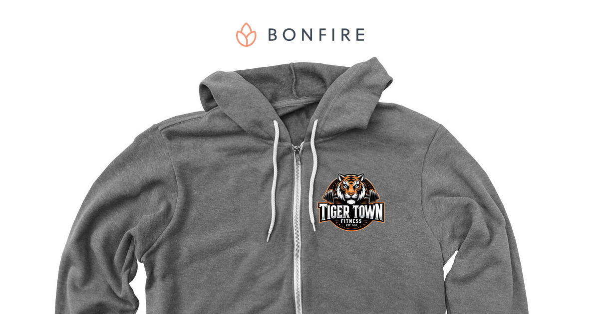 Zip Up Hoodie | Bonfire