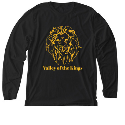 VOTK- LION-2020, a Solid Black Blend Premium Long Sleeve Tee