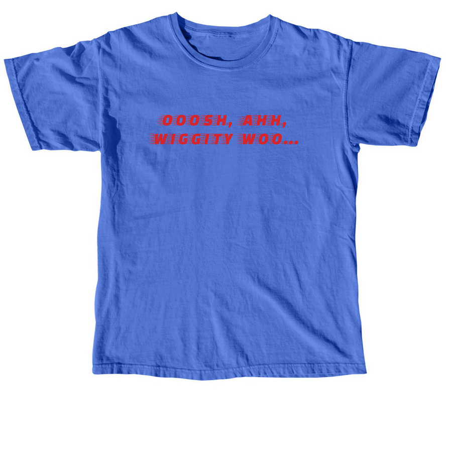 Crew T Shirt, a Flo Blue Comfort Colors Unisex Tee