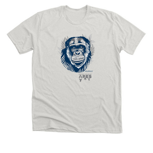 Murray, a Heather Cement Premium Unisex Tee