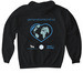 Generation Kind, a Black Gildan Softstyle Pullover Hoodie (back-view)