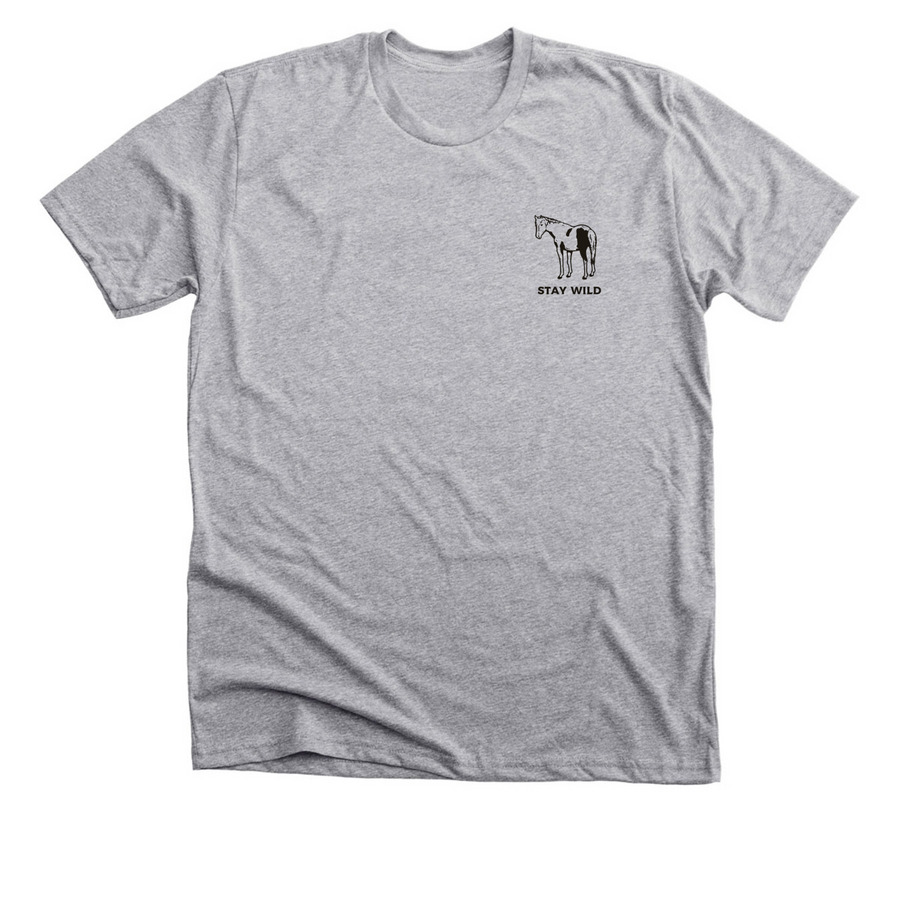 AWHC: The Jenni Wild Horse in Color, a Athletic Heather Premium Unisex Tee