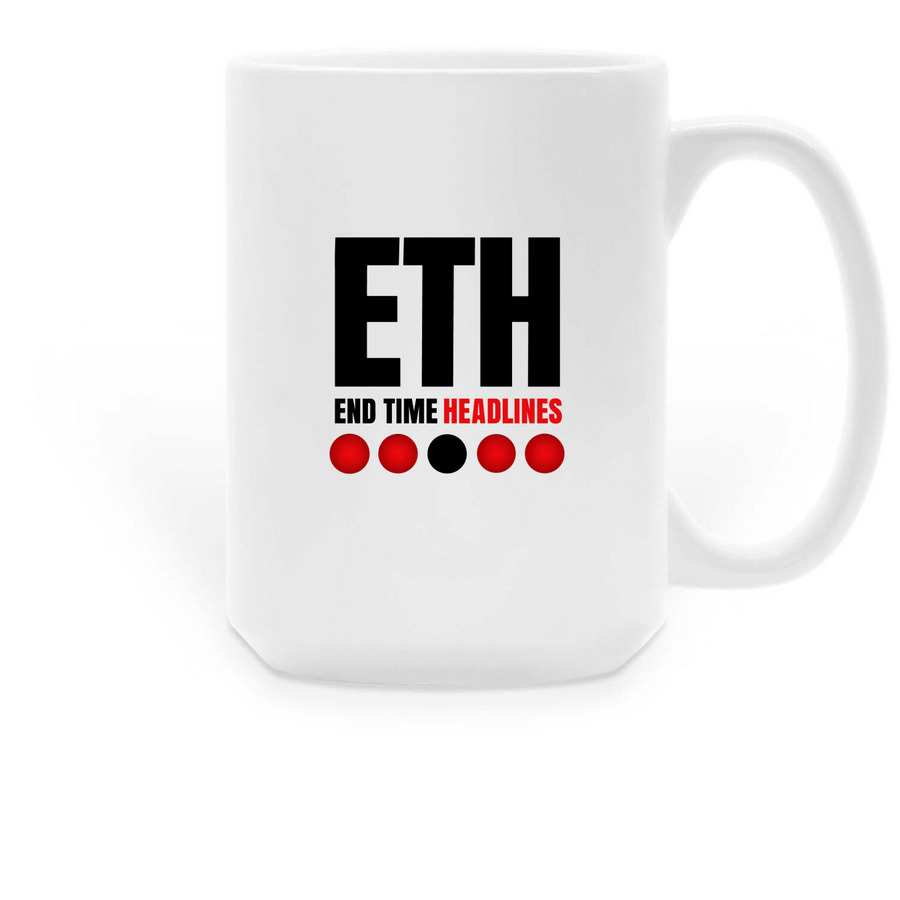 RAPTURE READY MUG, a White Large Coffee Mug