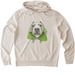 BORN INHERENTLY GOOD - ANGEL, a White Sand Allmade Organic French Terry Pullover Hoodie