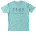 LifeSong Enhance T-Shirt, a Tahiti Blue Triblend Unisex Tee
