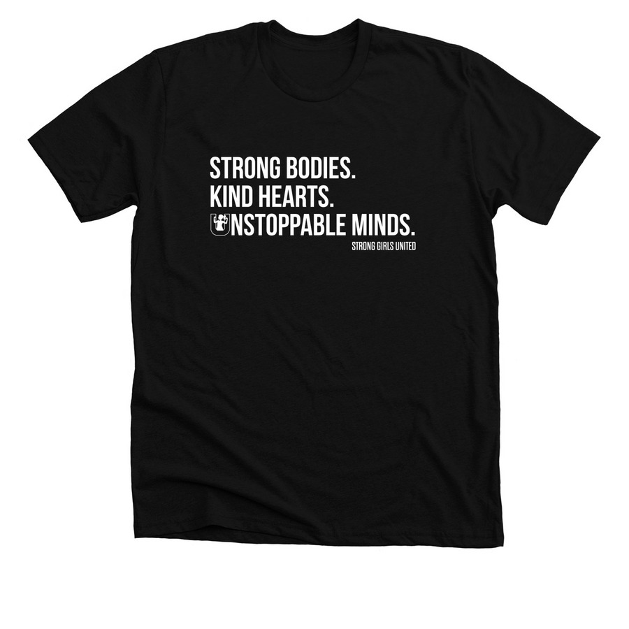 SGU Motto, a Solid Black Blend Premium Unisex Tee