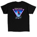 80's Ski Club, a Black Classic Unisex Tee (back-view)