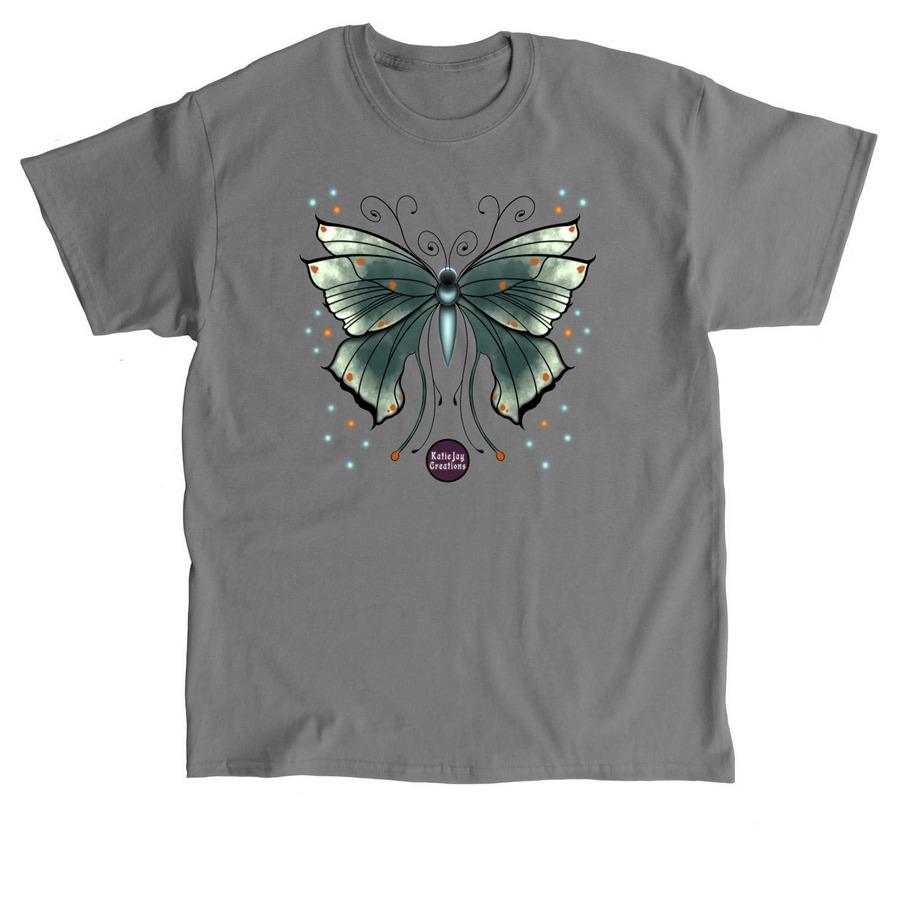 Whimsy Butterfly Wearables, a Charcoal Classic Unisex Tee