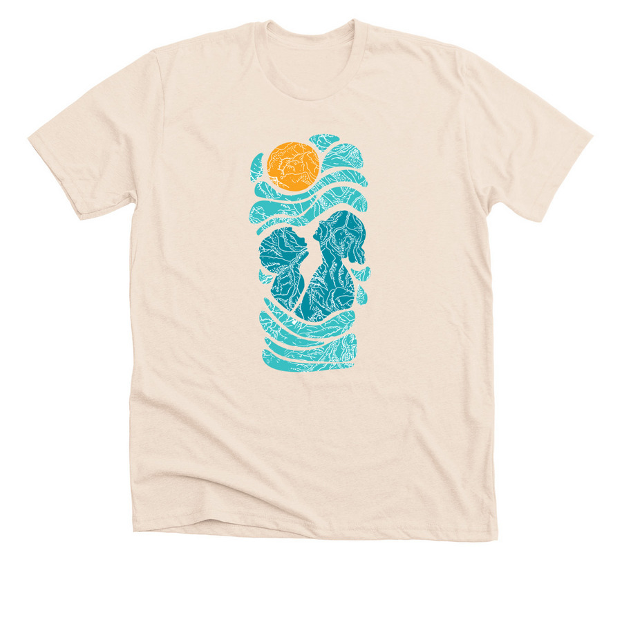 AR STAFF: Mother Earth T-shirt, a Heather Soft Cream Premium Unisex Tee