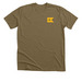 C Co Green Tees, a Heather Olive Premium Unisex Tee