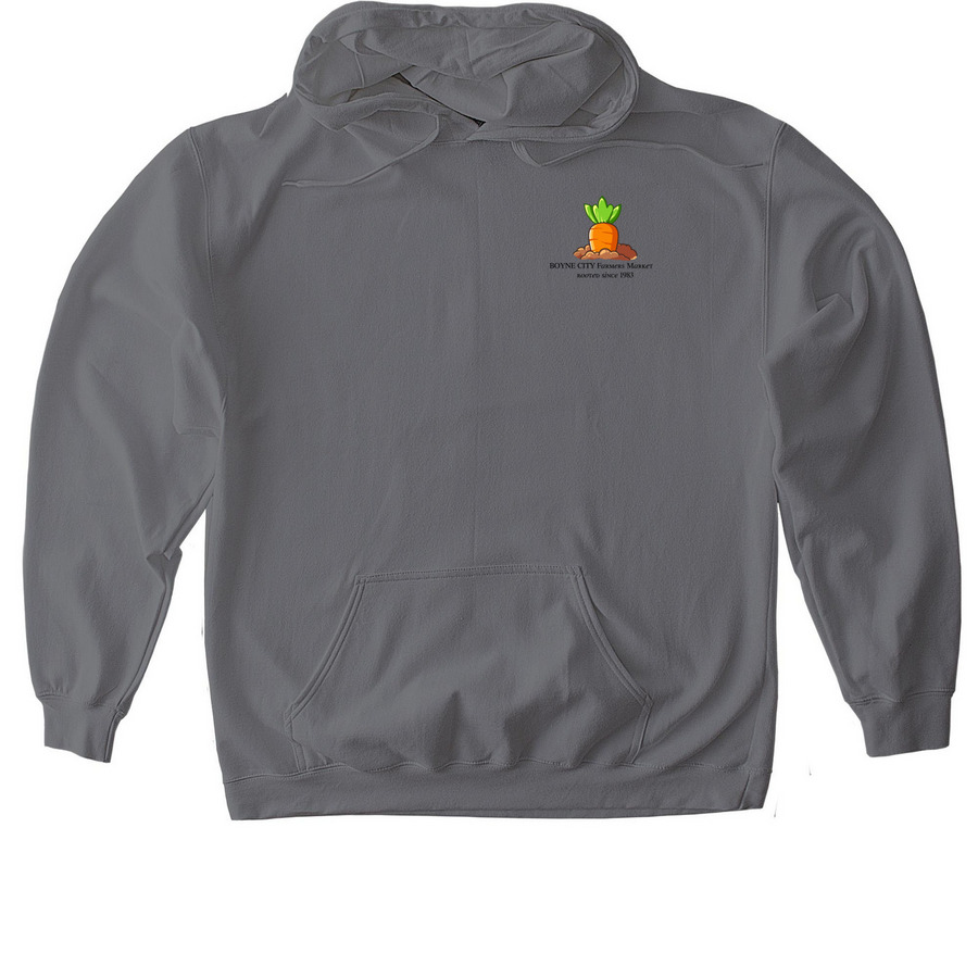 Stay Rooted Hoodie, a Charcoal Gildan Softstyle Pullover Hoodie