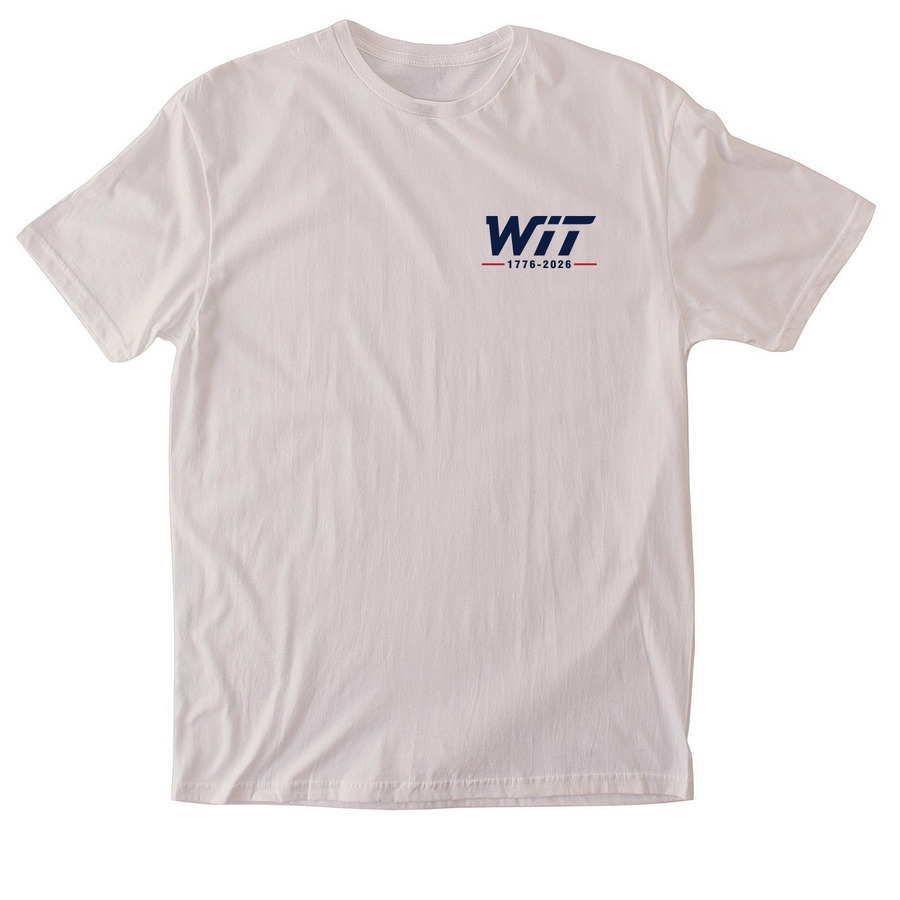 WIT BETSY ROSS, a Ice Grey Softstyle Cotton Tee